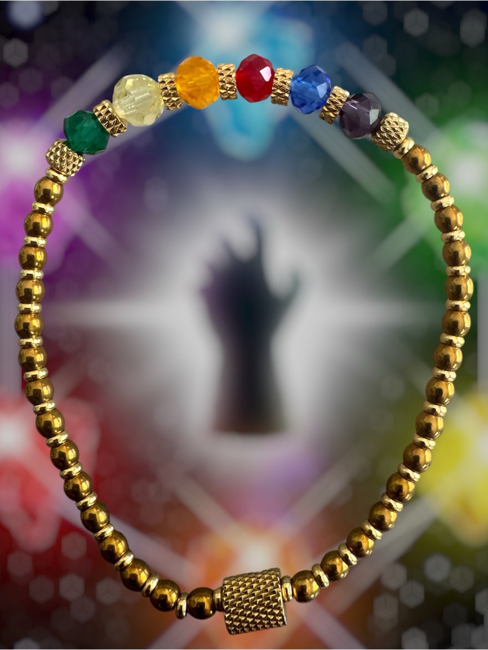 Avengers Infinity Stones Inspires Stretch Bracelet